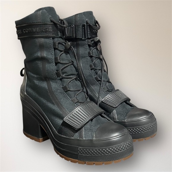 Converse Shoes - Converse Chuck All Star GR82 XX Hi 563468C Womens 7 Black Platform Combat Boots